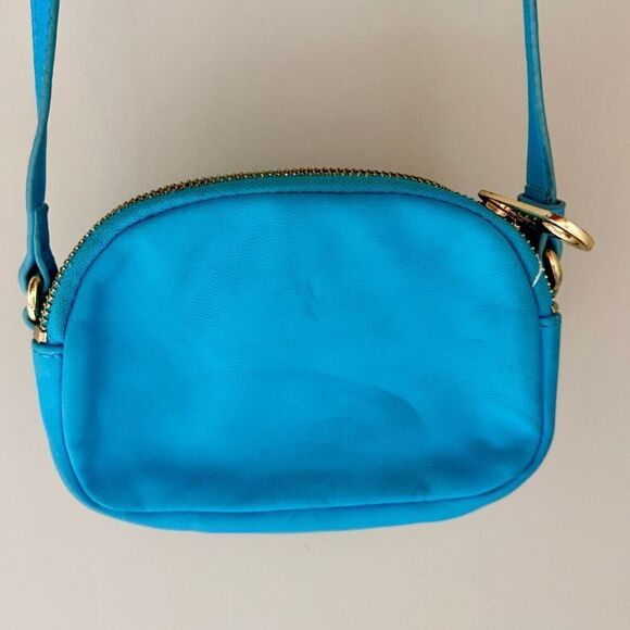 Juicy Couture Y2K Mini Crossbody in Tonic Turquoise with JC Logo - Picture 8 of 12